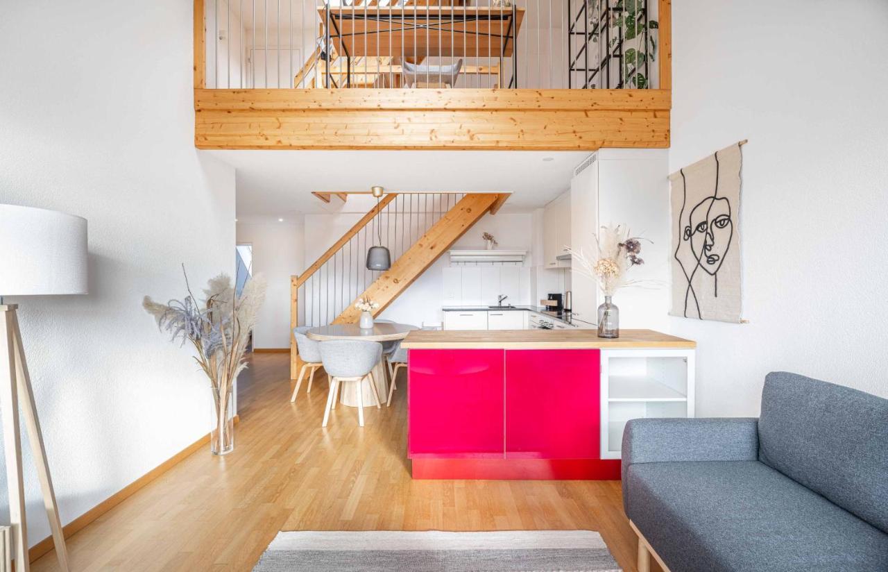 Apartament Modern 3Bdr Duplex With Skyroof In Trendy Zurich West Zewnętrze zdjęcie