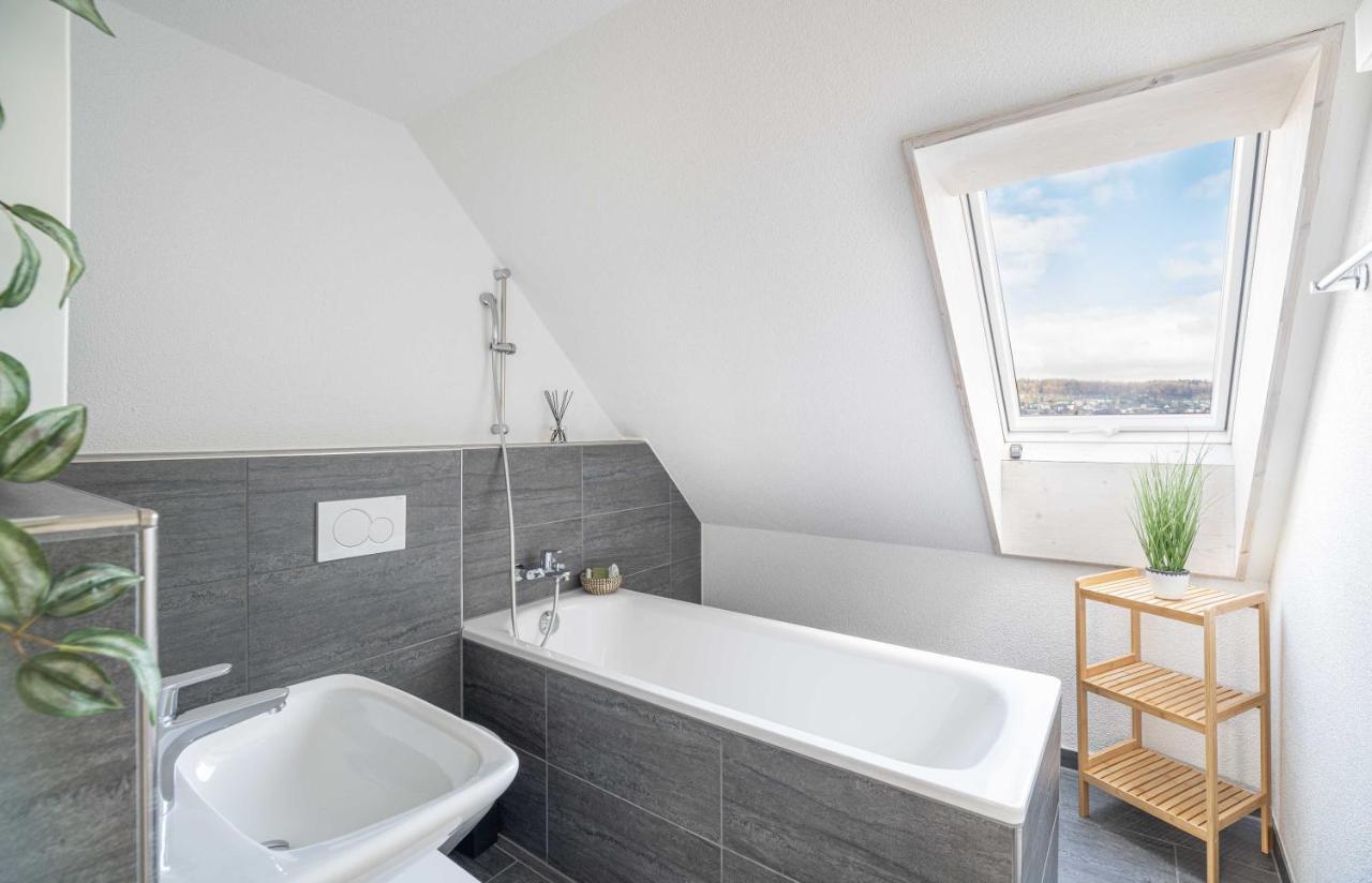 Apartament Modern 3Bdr Duplex With Skyroof In Trendy Zurich West Zewnętrze zdjęcie