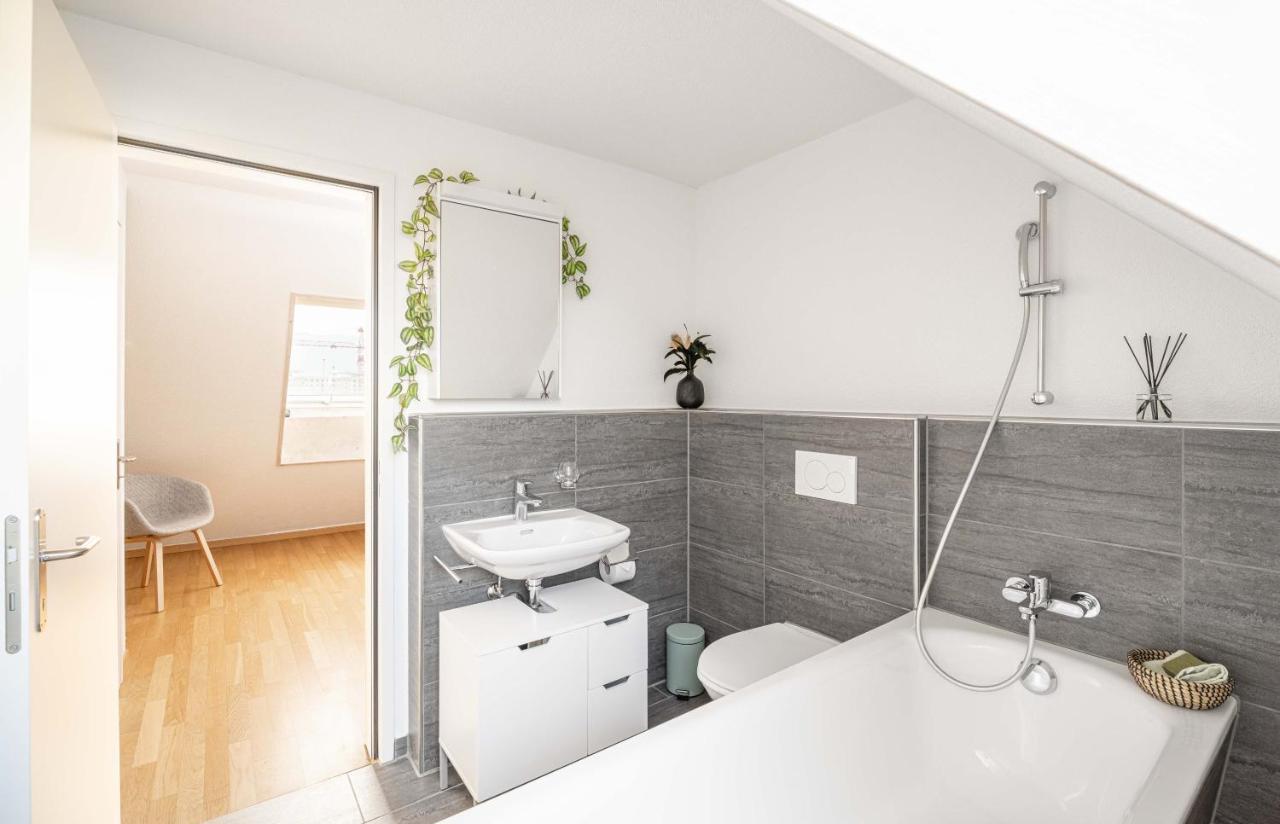 Apartament Modern 3Bdr Duplex With Skyroof In Trendy Zurich West Zewnętrze zdjęcie